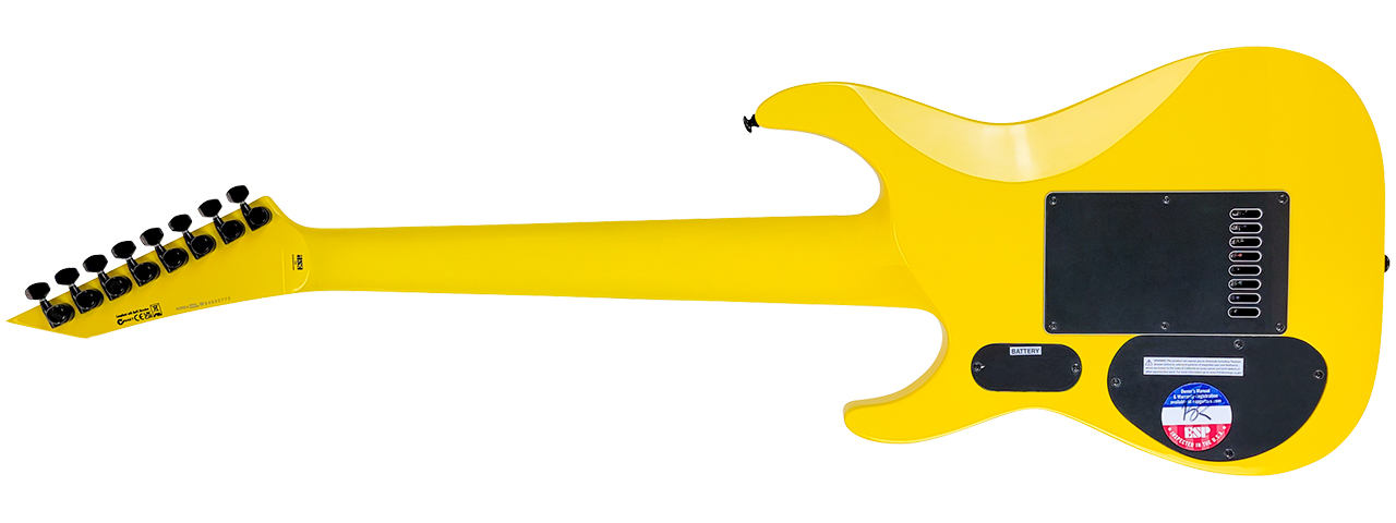 ESP LTD Stephen Carpenter SC-608 Baritone &bull; Yellow &bull; EverTune AfterMarket Upgrade