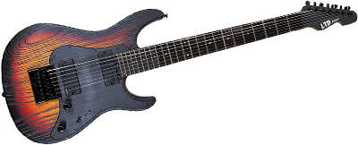 ESP LTD SN-1007 Baritone • Fireblast • EverTune AfterMarket Upgrade