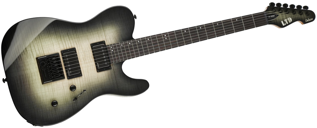 ESP LTD  TE-1000 • Black Natural Burst