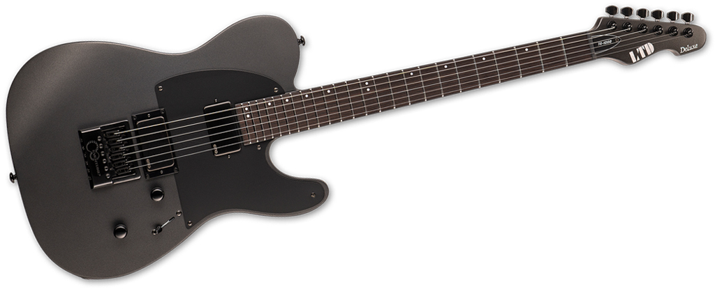 ESP LTD  TE-1000 EverTune • Charcoal Metallic Satin