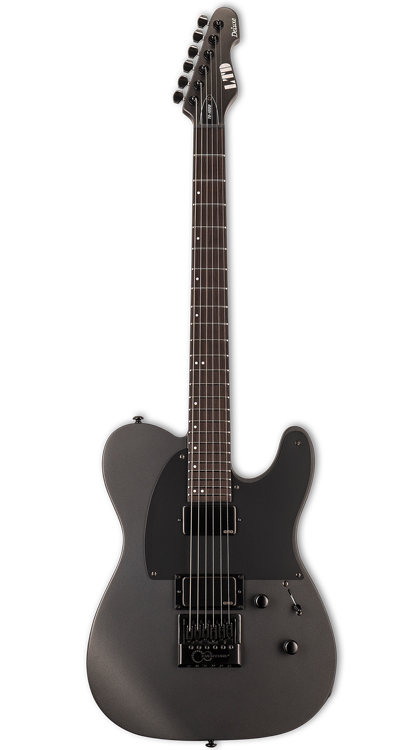 ESP LTD  TE-1000 EverTune • Charcoal Metallic Satin