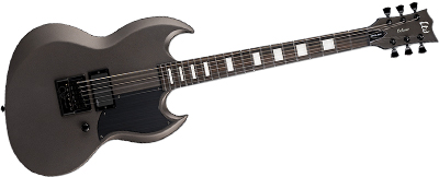 ESP LTD Viper-1001 EverTune &bull; Charcoal Metallic Satin