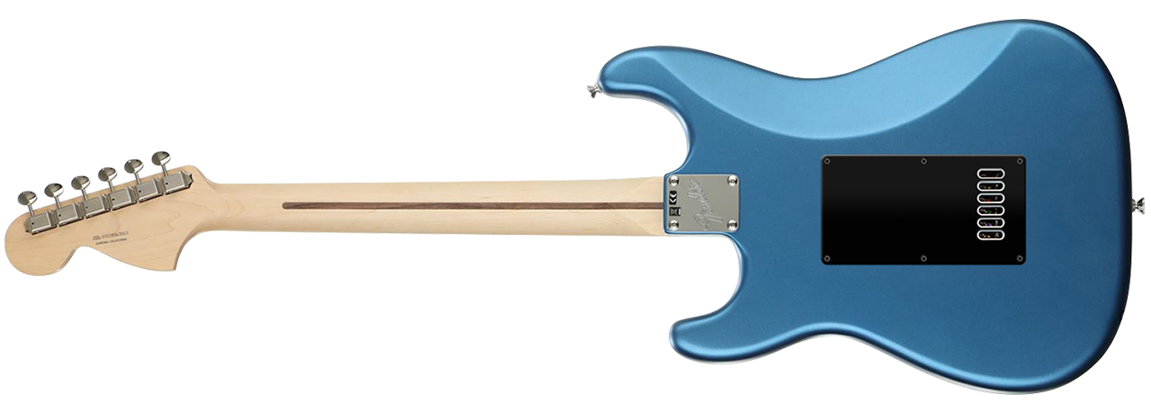 Fender American Performer Stratocaster Satin Lake Placid Blue EverTune AfterMarket Upgrade