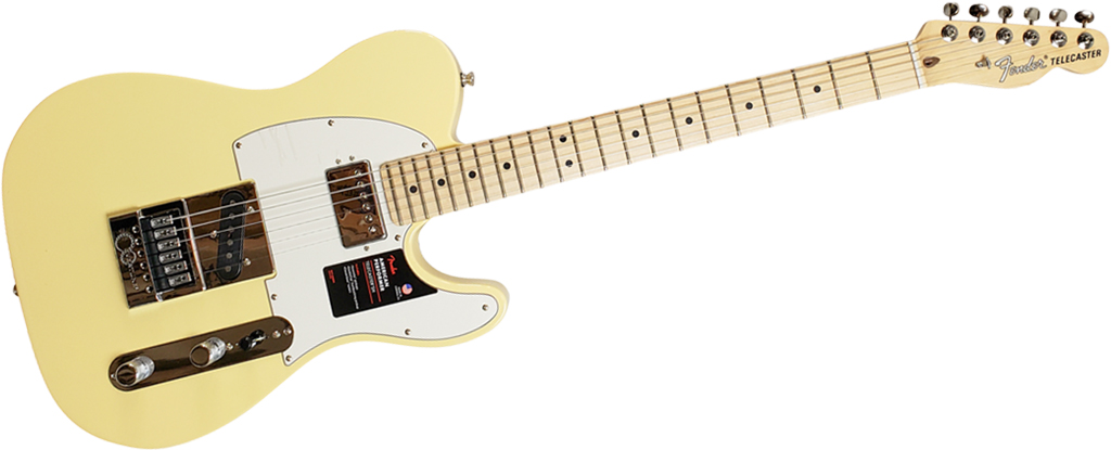 Fender American Performer Telecaster Hum • Vintage White • EverTune AfterMarket Upgrade