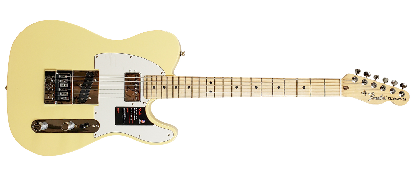 Fender American Performer Telecaster Hum Vintage White EverTune AfterMarket Upgrade
