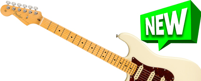 Fender American Professional II StratocasterLH • Olympic White w/ Maple  • EverTune AfterMarket Upgrade