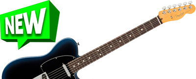 Fender American Professional II Telecaster • Dark Night w/ Rosewood  • EverTune AfterMarket Upgrade