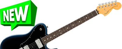 Fender American Professional II Telecaster Deluxe • Dark Night w/ Rosewood  • EverTune AfterMarket Upgrade