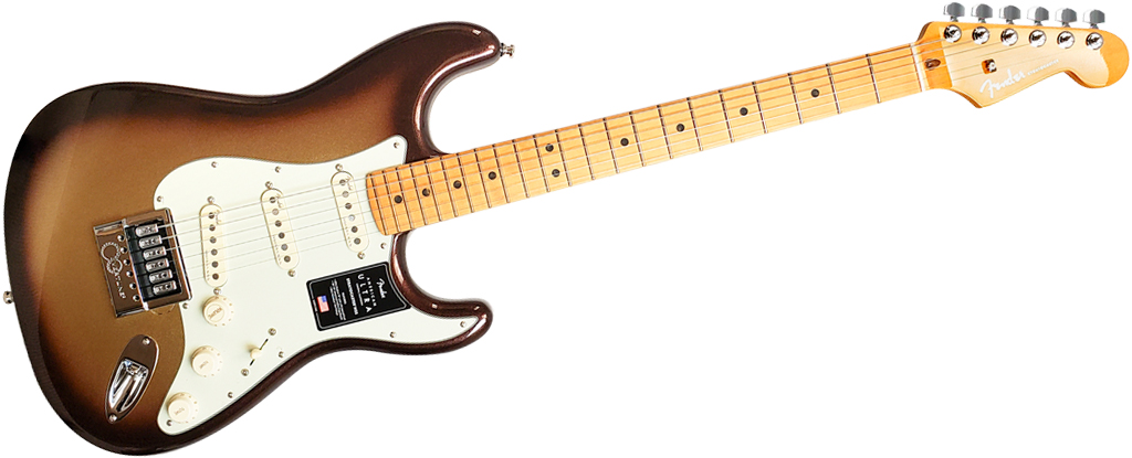 Fender American Ultra Stratocaster  Mocha Burst EverTune AfterMarket Upgrade