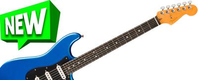 Fender American Ultra II Stratocaster • Noble Blue w/ Ebony  • EverTune AfterMarket Upgrade
