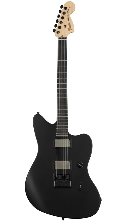 Fender Jim Root Jazzmaster Flat Black EverTune AfterMarket Upgrade