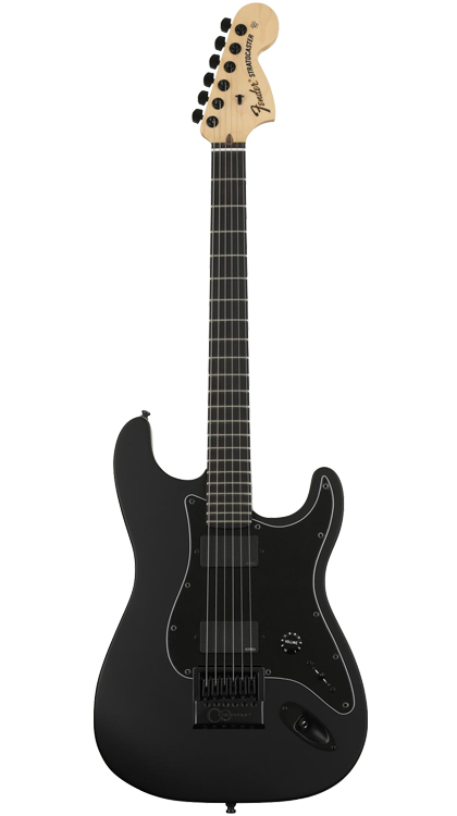Fender Jim Root Stratocaster Flat Black EverTune AfterMarket Upgrade