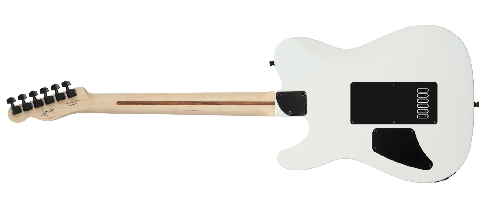 Fender Jim Root Telecaster HH White bull EverTune AfterMarket Upgrade