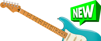 Fender Player II StratocasterLH • Aquatone Blue w/ Maple  • EverTune AfterMarket Upgrade