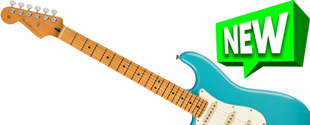 Fender Player II StratocasterLH • Aquatone Blue w/ Maple • EverTune AfterMarket Upgrade