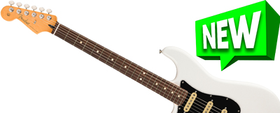 Fender Player II StratocasterLH • Polar White w/ Rosewood  • EverTune AfterMarket Upgrade
