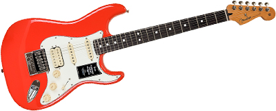 Fender Player II Stratocaster HSS • Coral Red w/ Rosewood  • EverTune AfterMarket Upgrade