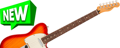 Fender Player II Telecaster • Aged Cherry Burst w/ Rosewood  • EverTune AfterMarket Upgrade