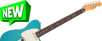 Fender Player II Telecaster • Aquatone Blue w/ Rosewood  • EverTune AfterMarket Upgrade