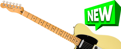 Fender Player II TelecasterLH • Hialeah Yellow w/ Maple  • EverTune AfterMarket Upgrade
