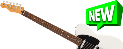 Fender Player II TelecasterLH • Polar White w/ Rosewood  • EverTune AfterMarket Upgrade