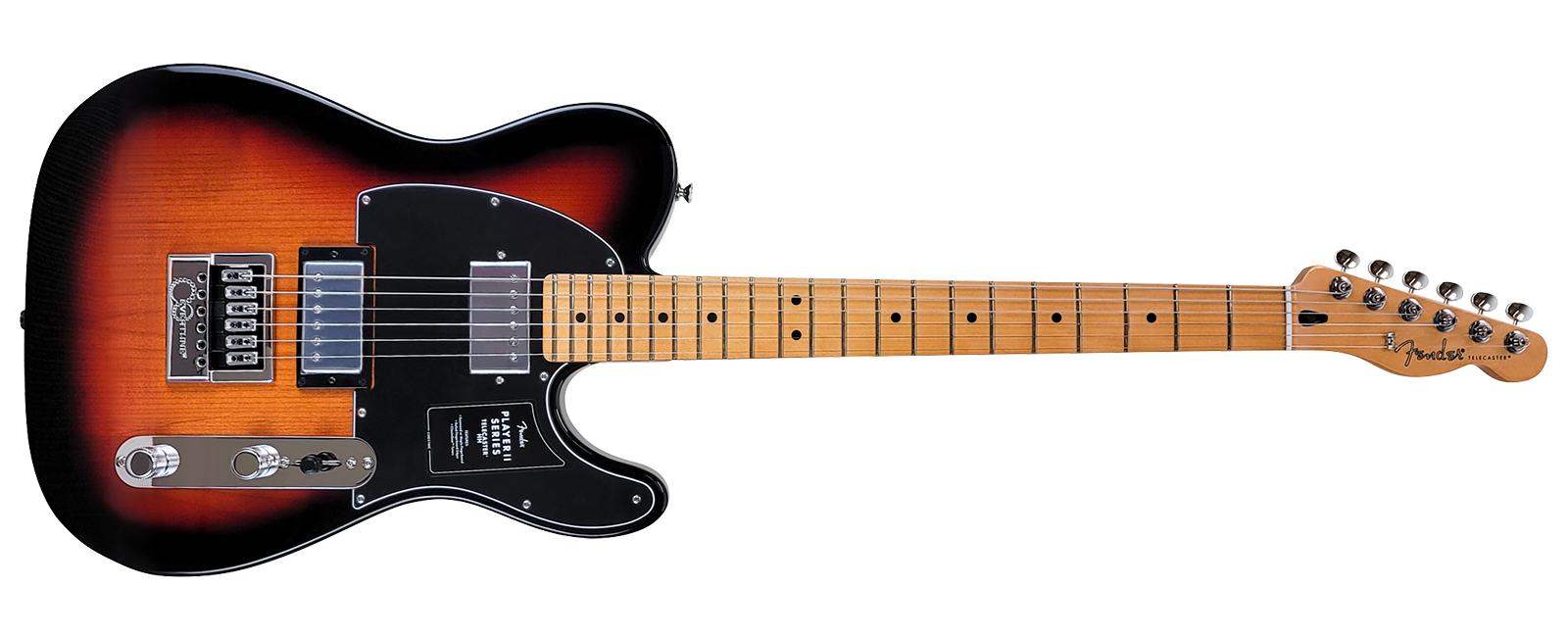 Fender Player II Telecaster HH • 3-Color Sunburst w/ Maple