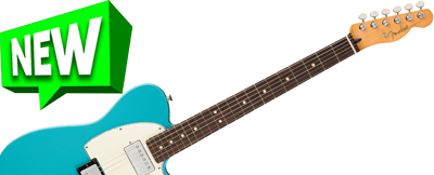 Fender Player II Telecaster HH • Aquatone Blue w/ Rosewood  • EverTune AfterMarket Upgrade