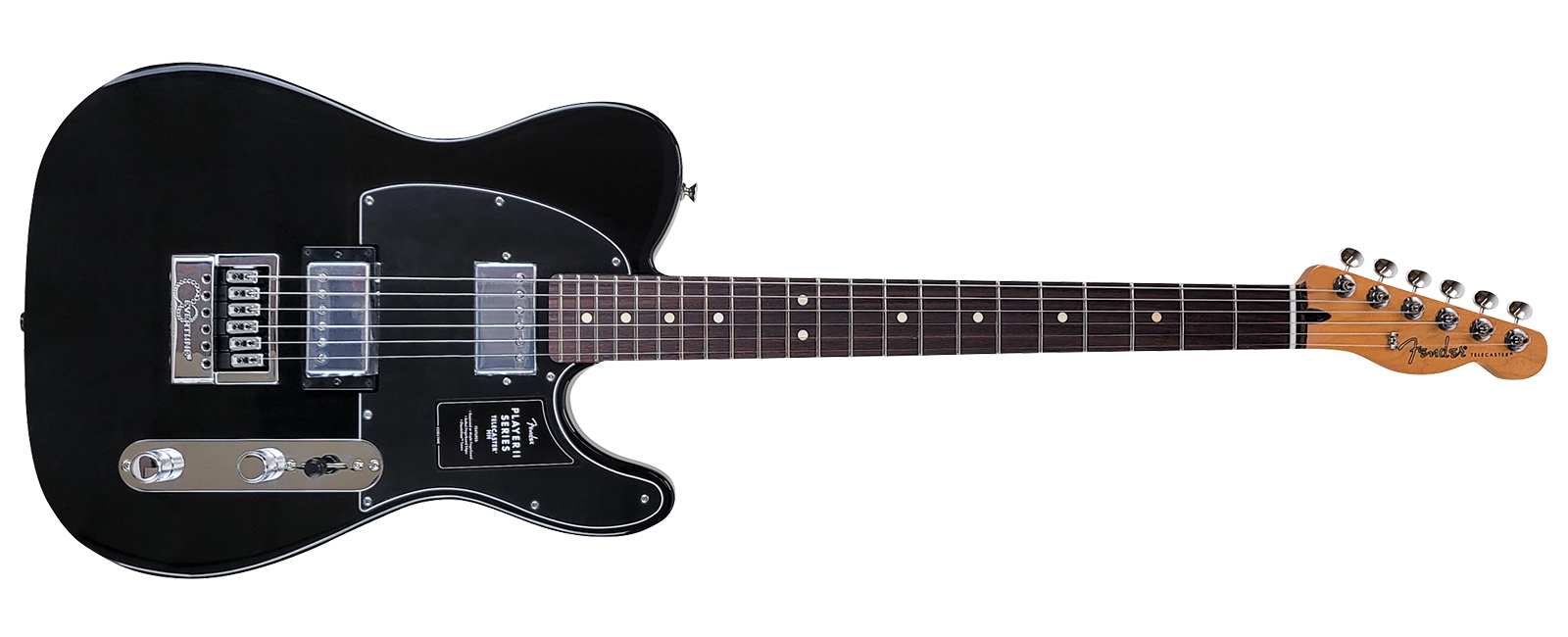 Fender Player II Telecaster HH • Black w/ Rosewood