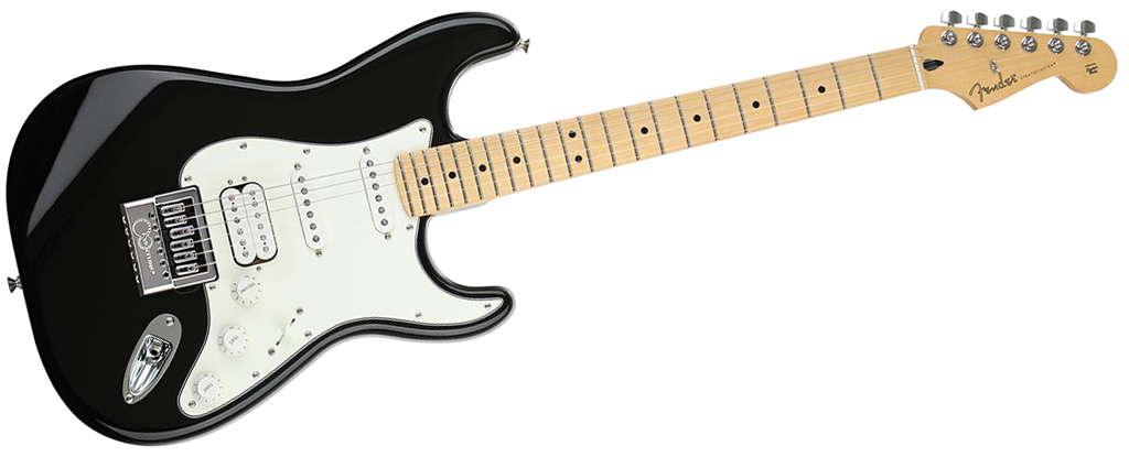 Fender Player Series Stratocaster • Black  (HSS) • EverTune AfterMarket Upgrade