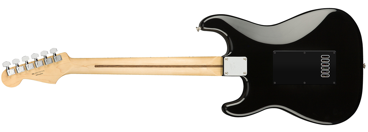 Fender Player Series Stratocaster • Black  (HSS) • EverTune AfterMarket Upgrade