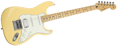 Fender Player Series STRATOCASTER HSS • Buttercream with Maple Fingerboard • EverTune AfterMarket Upgrade