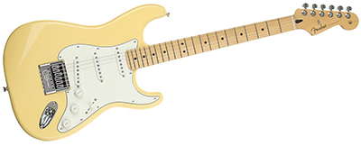 Fender Player Series STRATOCASTER SSS • Buttercream with Maple Fingerboard • EverTune AfterMarket Upgrade