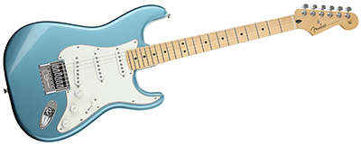 Fender Player Series STRATOCASTER SSS • Tidepool with Maple Fingerboard • EverTune AfterMarket Upgrade