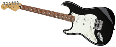 Fender Player Series STRATOCASTER • LEFT HANDED Black with Pau Ferro Fingerboard • EverTune AfterMarket Upgrade