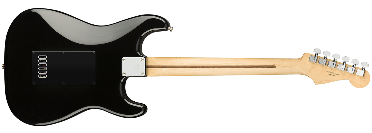 Fender Left-Handed Player Series Stratocaster • Black w/ Pau Ferro (SSS) • EverTune AfterMarket Upgrade