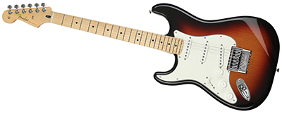 Fender Player Series STRATOCASTER • LEFT HANDED 3-Tone Sunburst with Maple Fingerboard • EverTune AfterMarket Upgrade