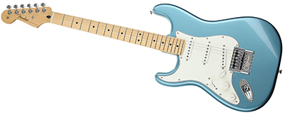 Fender Player Series STRATOCASTER • LEFT HANDED Tidepool with Maple Fingerboard • EverTune AfterMarket Upgrade