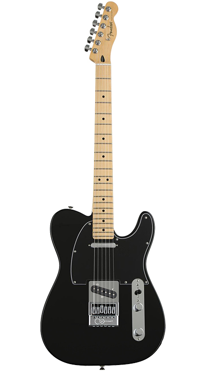Fender Player Series Telecaster • Black (SS) • EverTune AfterMarket Upgrade