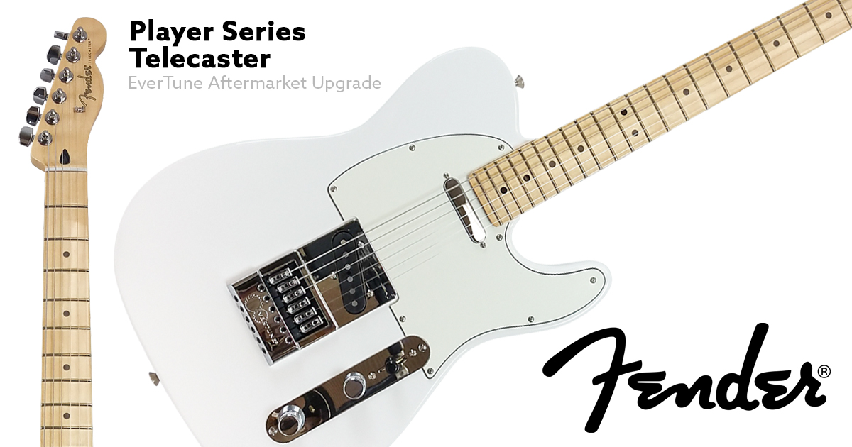 Fender Player Series Telecaster • Polar White (SS) • EverTune