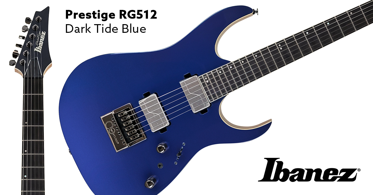Ibanez (B-Stock) Prestige RG5121 • Dark Tide Blue • EverTune 