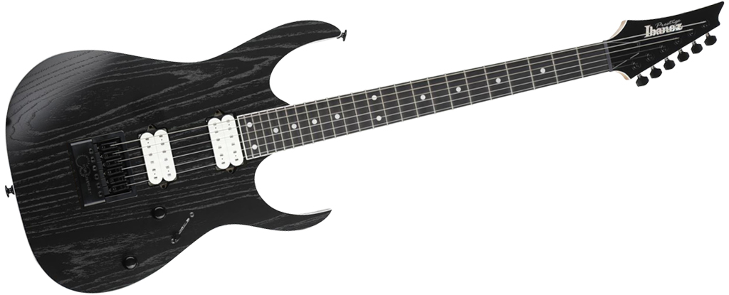 Ibanez Prestige RGR652AHBF • Weathered Black • EverTune AfterMarket Upgrade