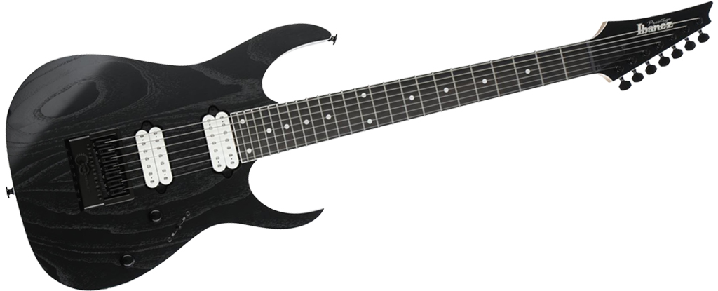 Ibanez Prestige RGR752AHBF • Weathered Black • EverTune AfterMarket Upgrade