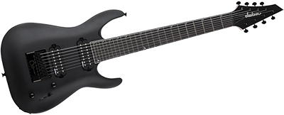 Jackson Dinky Arch Top JS32-8 DKA • Satin Black • EverTune Aftermarket Upgrade