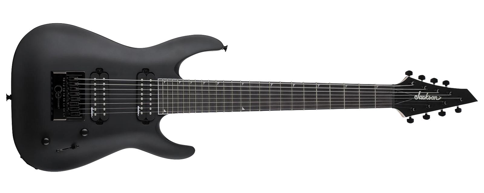 Jackson Dinky Arch Top JS32-8 DKA • Satin Black • EverTune AfterMarket