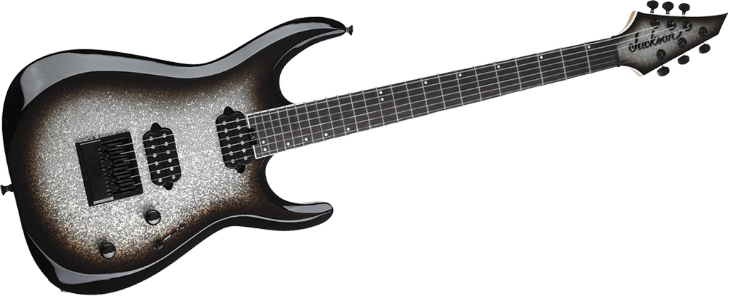 Jackson Pro Plus Series DK Modern EverTune 6 • Silver Sparkle