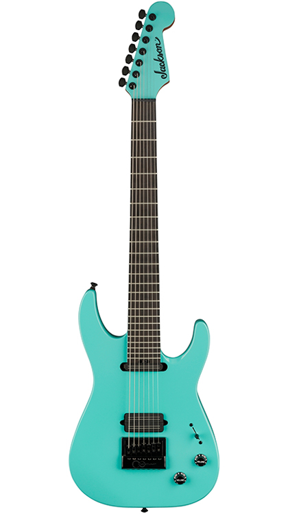 Jackson Pro Series Signature Josh Smith Soloist SL7 ET • Dark Surf Green