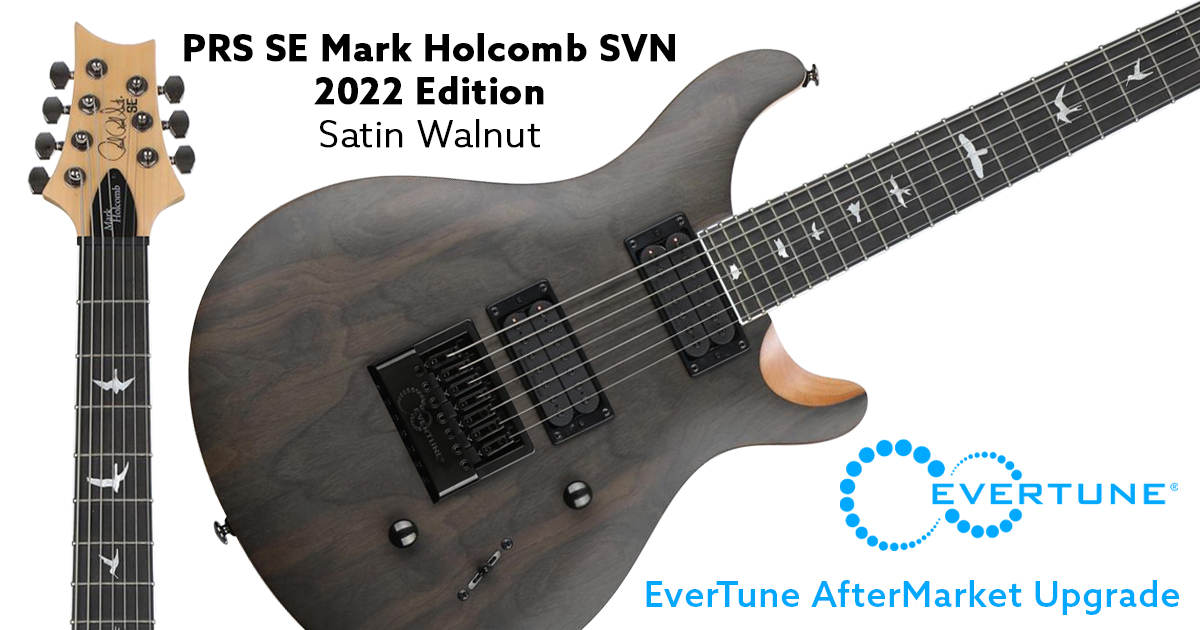 PRS SE Mark Holcomb SVN (2022 Edition) • Satin Walnut • EverTune 