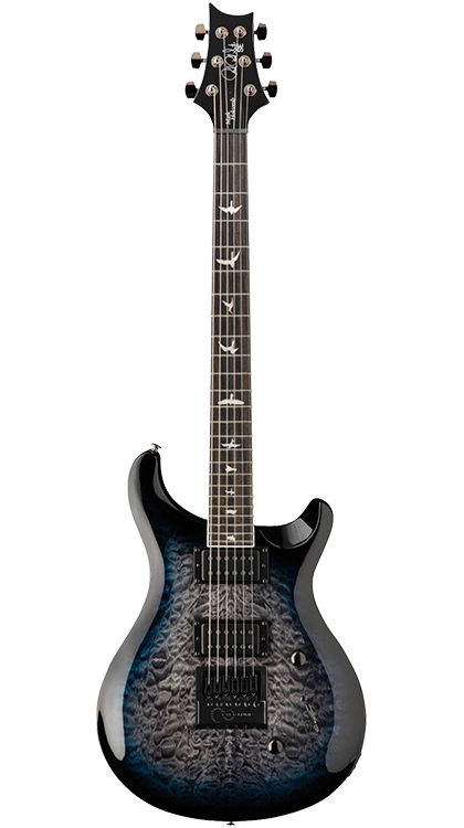 PRS SE Mark Holcomb (2023 Edition) • Holcomb Blue Burst • EverTune AfterMarket Upgrade