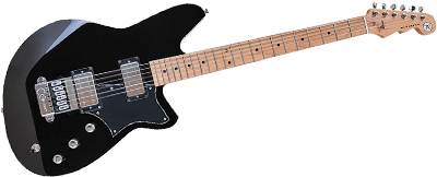 Reverend Descent RA • Midnight Black • EverTune AfterMarket Upgrade