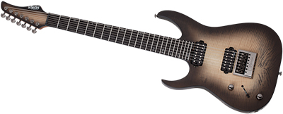 Schecter Banshee Mach-7 EverTune • Ember Burst